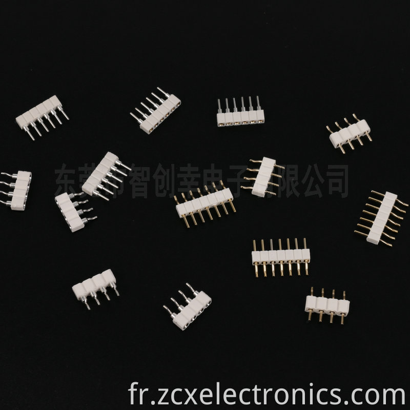 White Strip Female Connectors